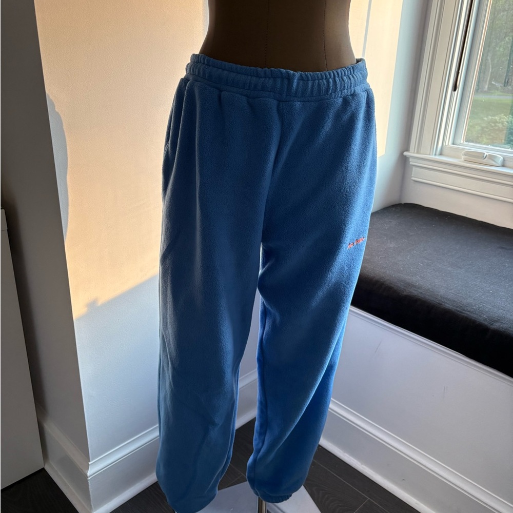 Royal Blue Relaxed Fit Sweatpants with Tapered Legs